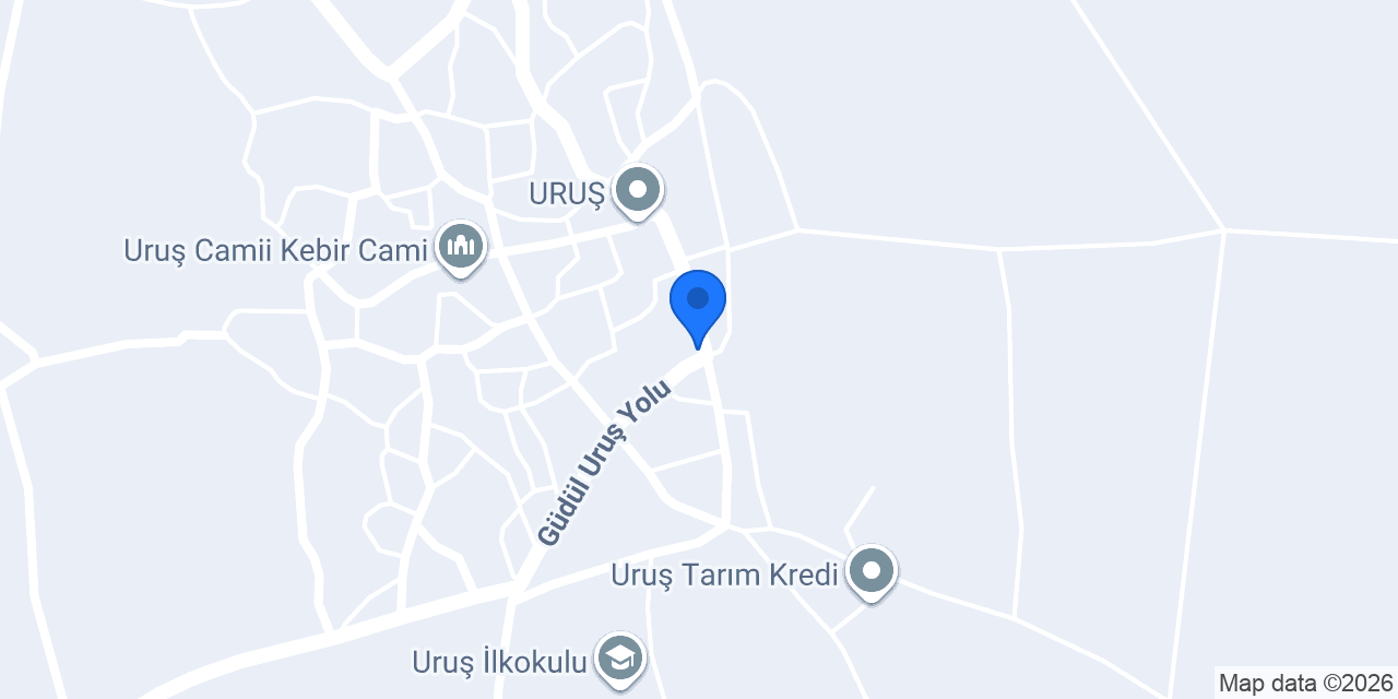 Uruş Sağlık Evi konumu