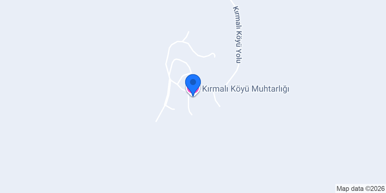 Kırmalı Köyü Muhtarlığı konumu