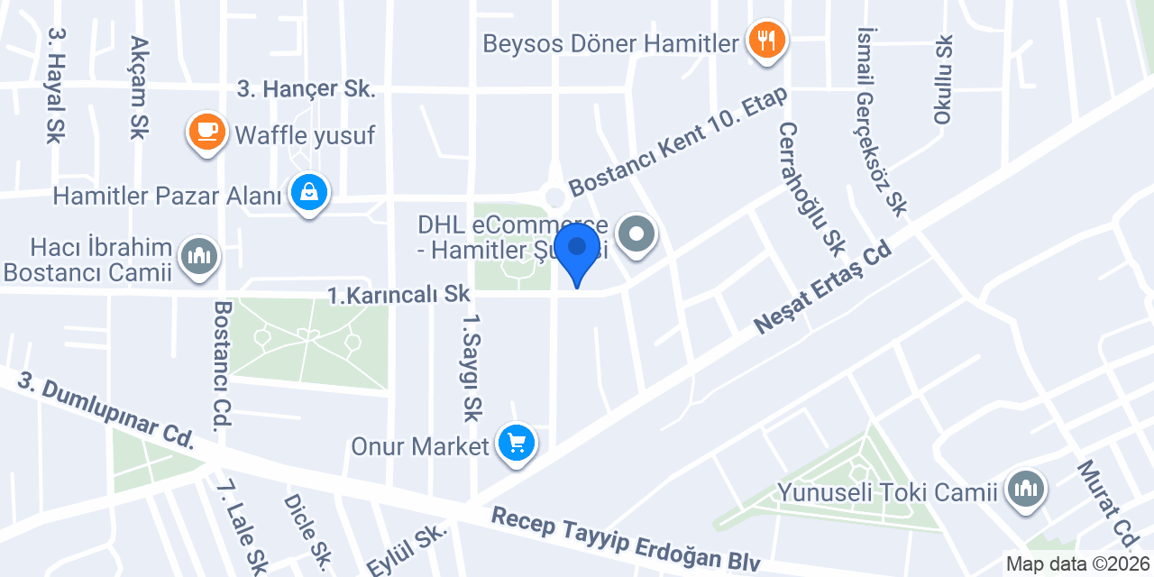 Terzi Eyüp Kaya Bay/Bayan Terzi konumu