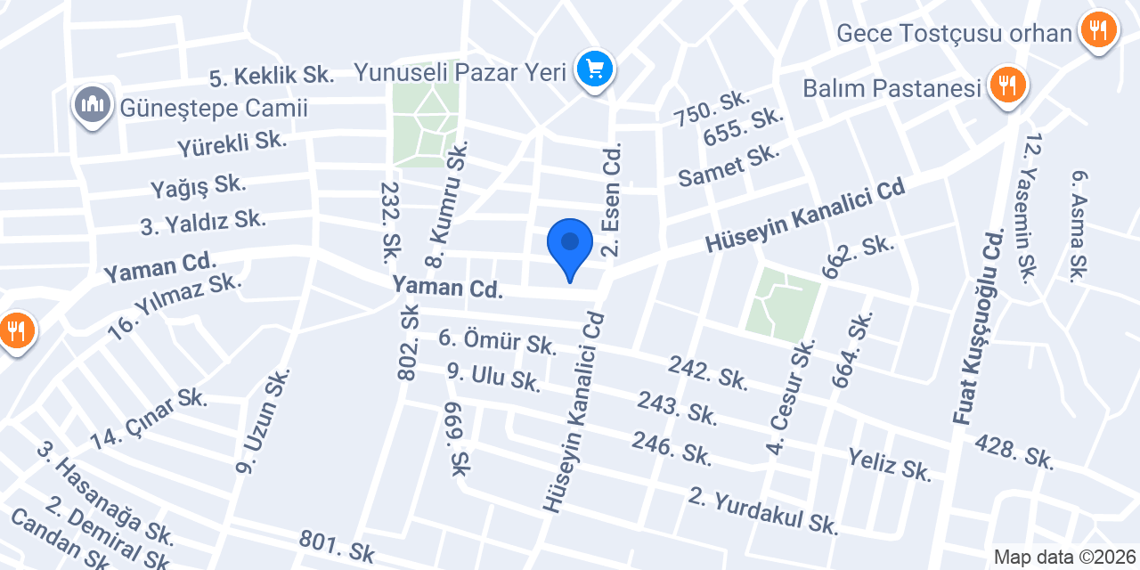 Engin Art Studio konumu