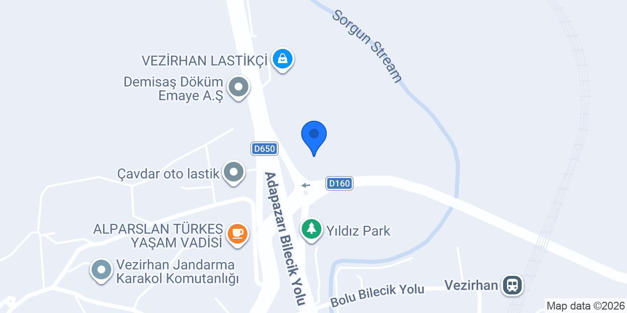 Öz&Ar metal konumu