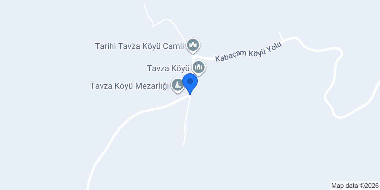 Kabaçam Köyü Muhtarlığı konumu