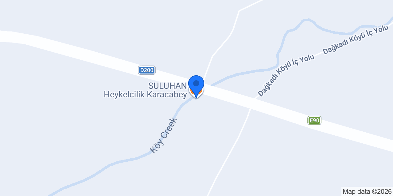 SULUHAN Heykelcilik Karacabey konumu