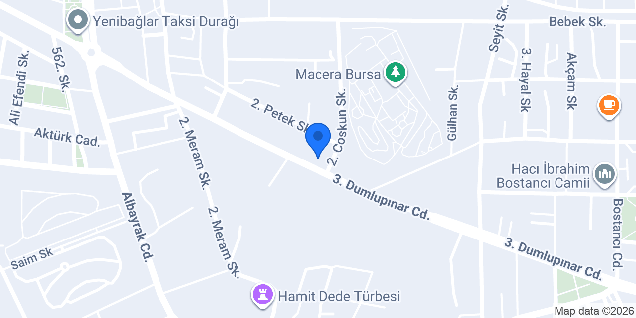 ÇABA VETERİNER MUAYENEHANESİ konumu