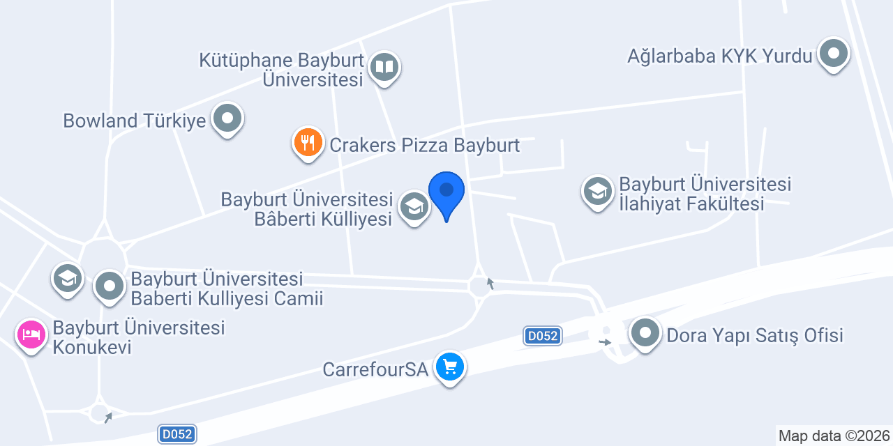 Kampüs Kafe & Restoran Bayburt konumu