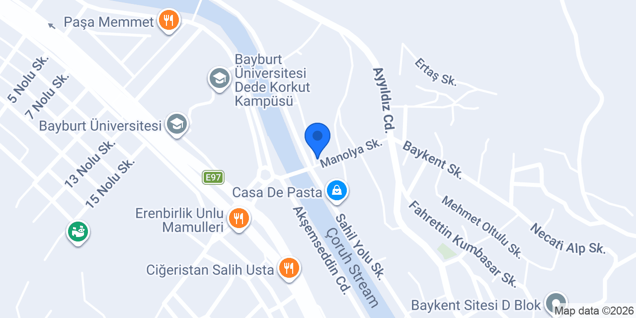 ARDENT BAYBURT konumu