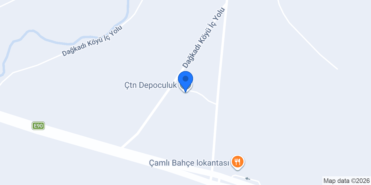 Çtn Depoculuk konumu