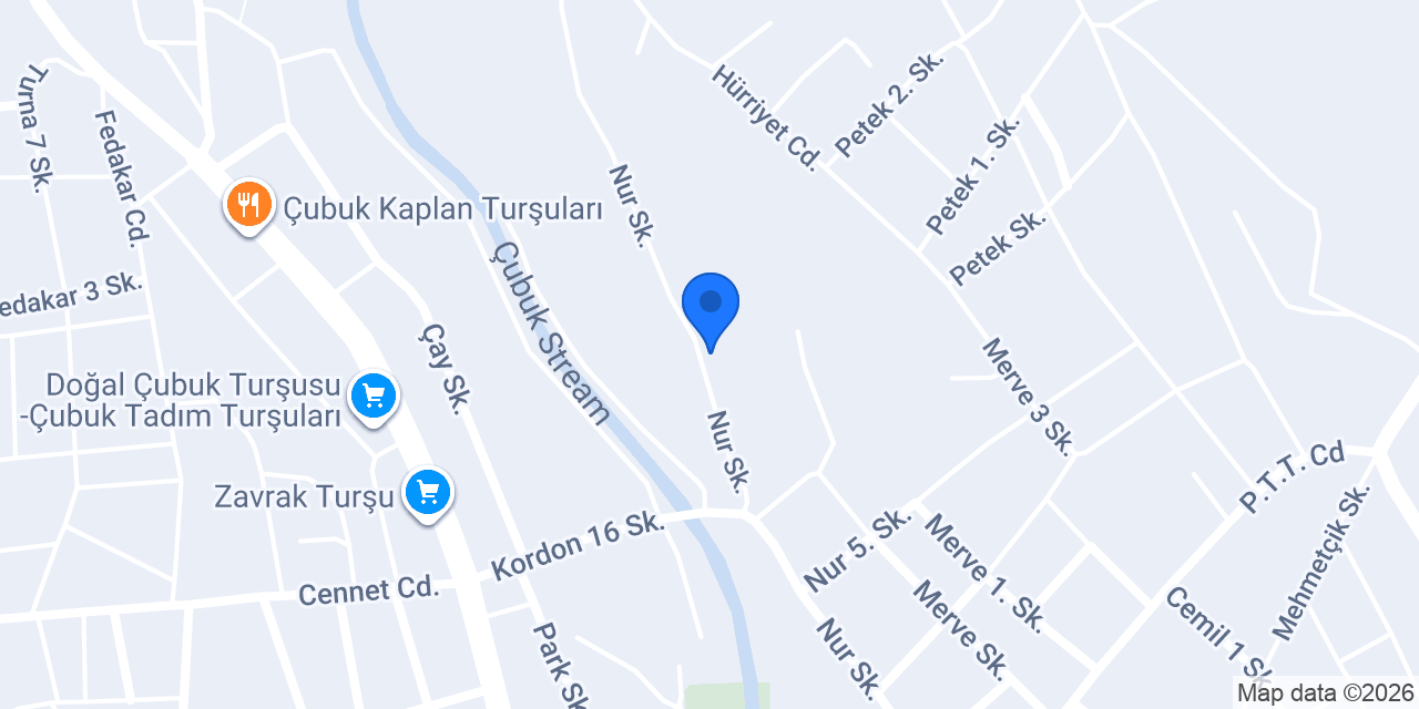 CESURBEY TURŞULARI konumu