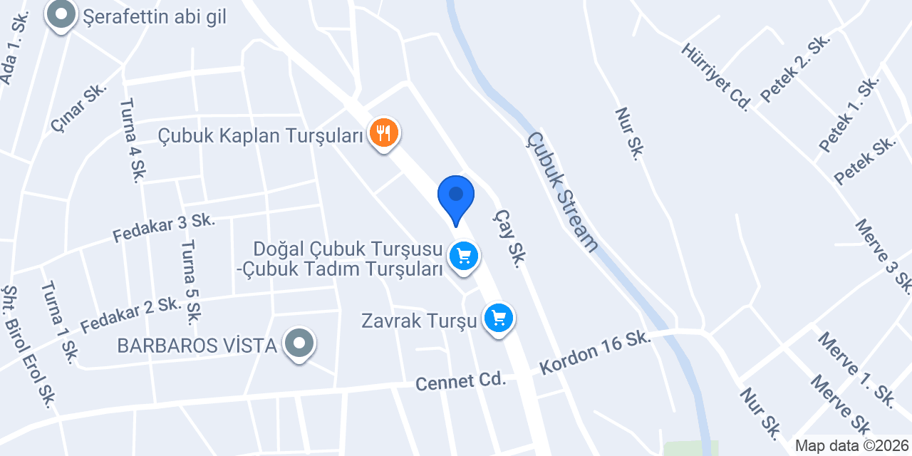 Işık Turşuculuk konumu