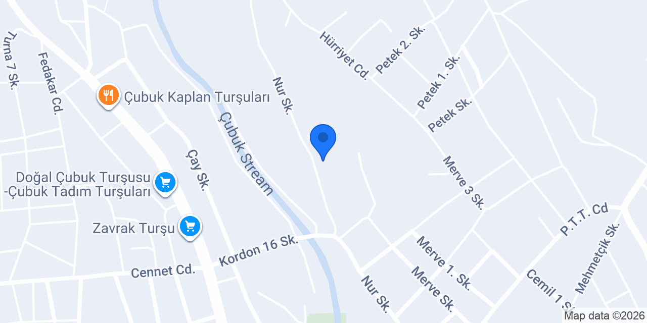 Yekta Turşu konumu