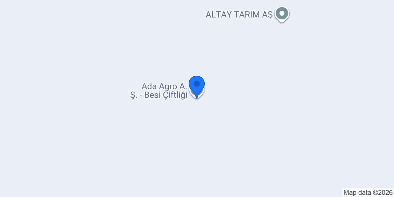 Ada Agro A.Ş. - Besi Çiftliği konumu