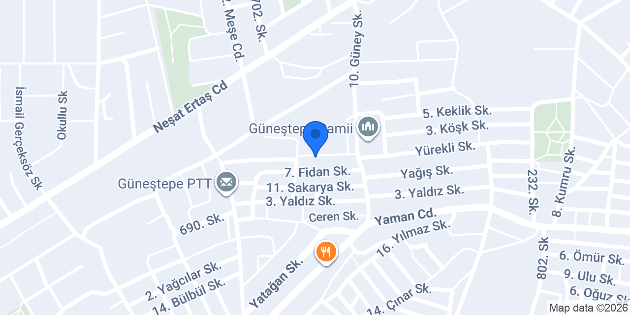 Eczane Burak ÜN konumu