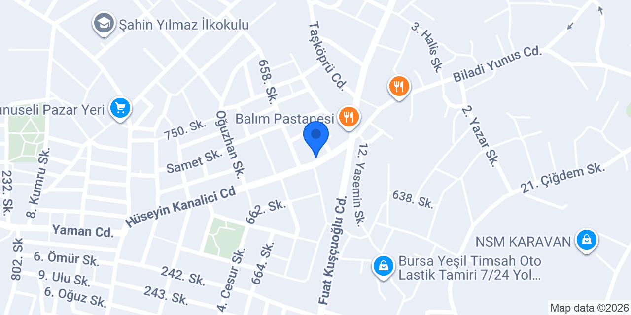 Bursa Gider Açma Servisi konumu