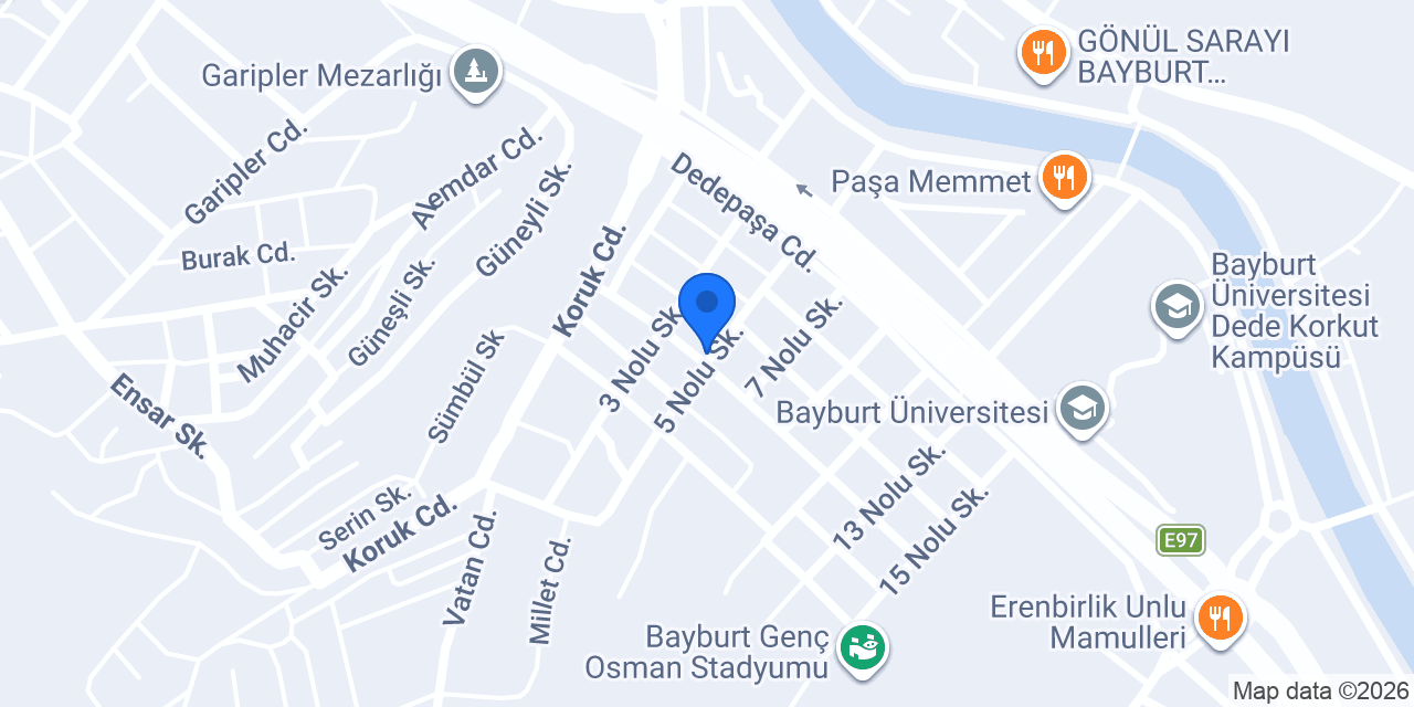 Bayburt Çelik Kapı-Fiyatları konumu