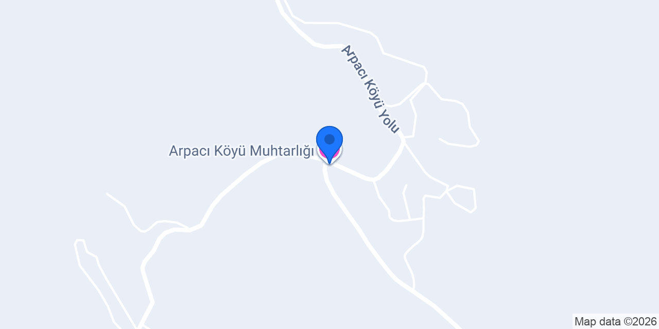 Arpacı Köyü Muhtarlığı konumu