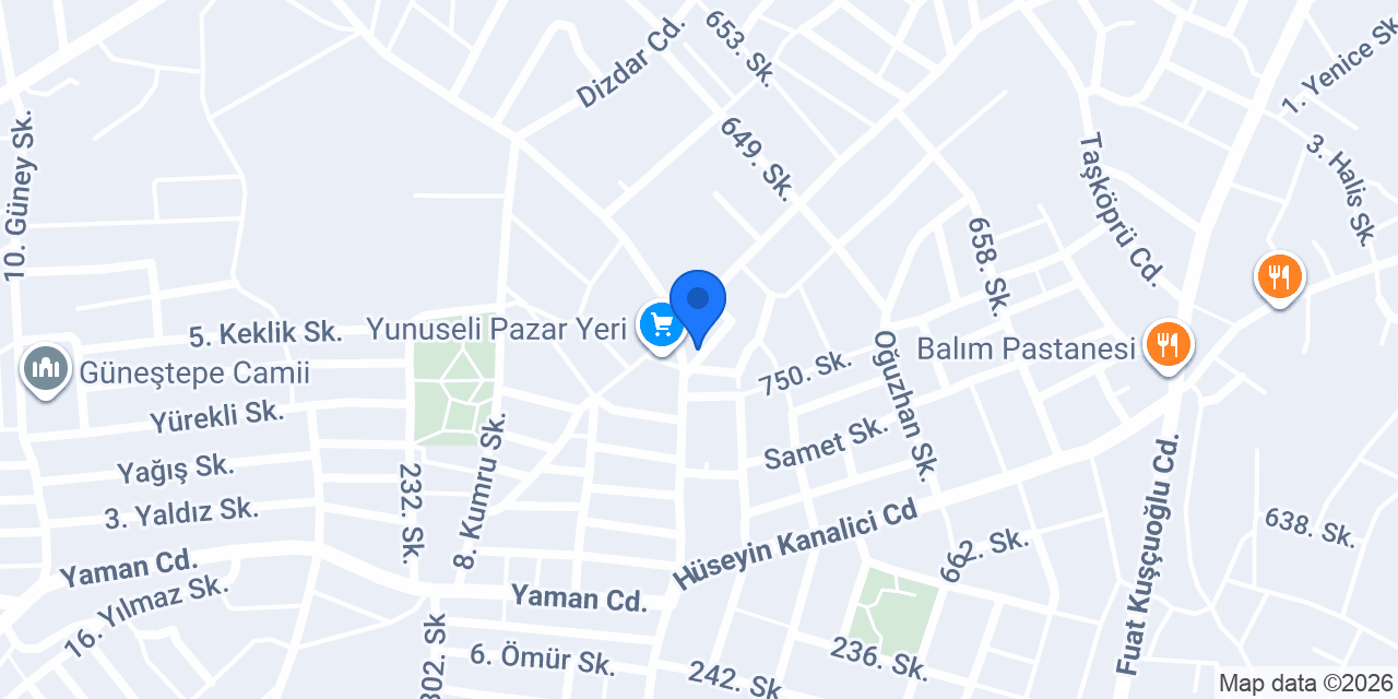 VİTAL GRUP A.Ş. konumu
