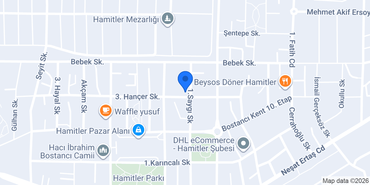Yön Kurs Merkezi konumu