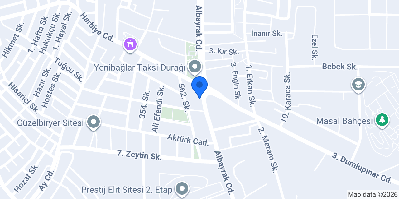 Fırıncım Harika konumu