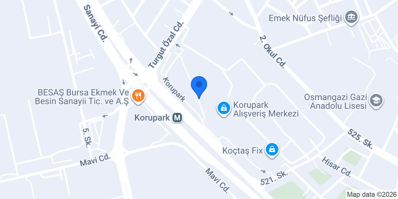 Kahve Dükkanı konumu