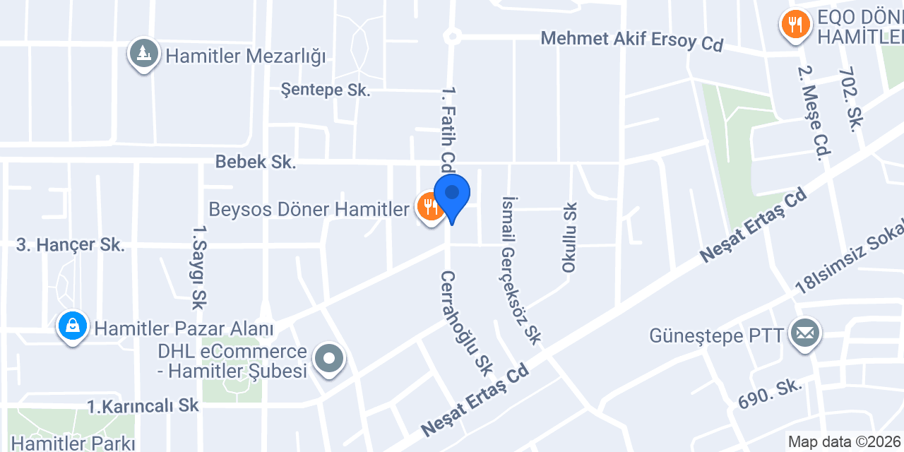 Domu Yapı Market konumu
