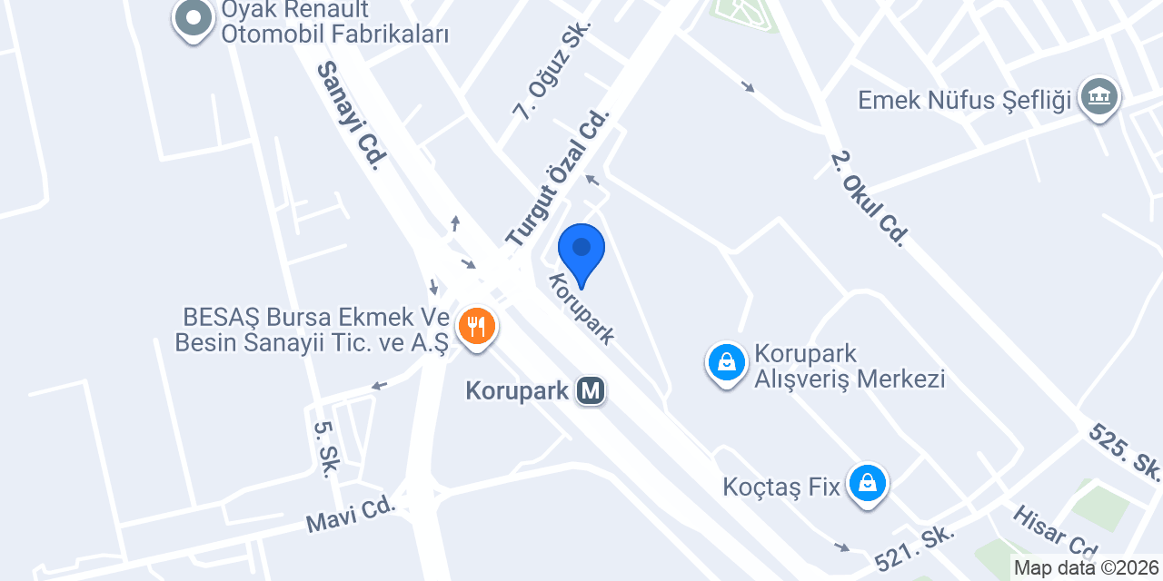 Kağan Parfümeri konumu