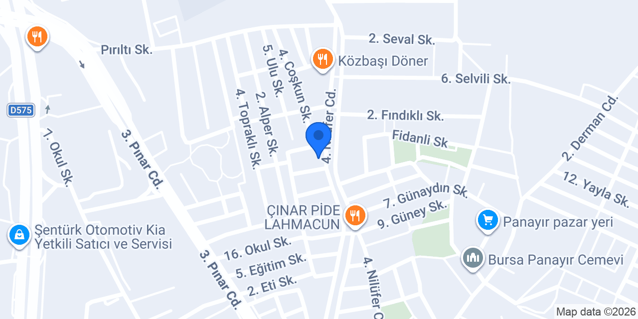 Şark Pide Kebap Salonu konumu
