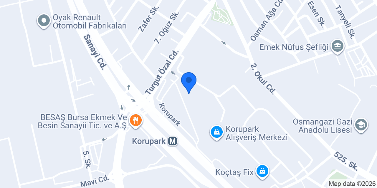 Otantik Kumpir konumu