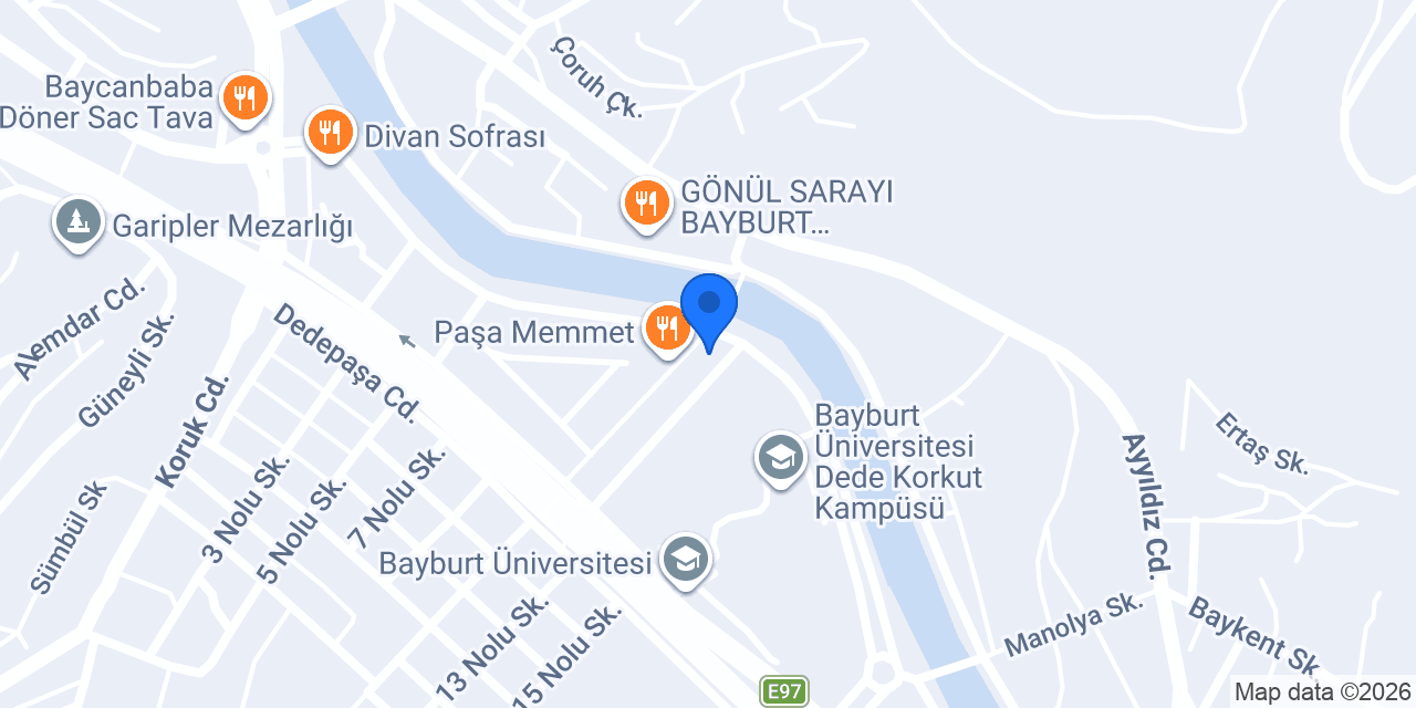 Bayburt İl Müftülüğü konumu