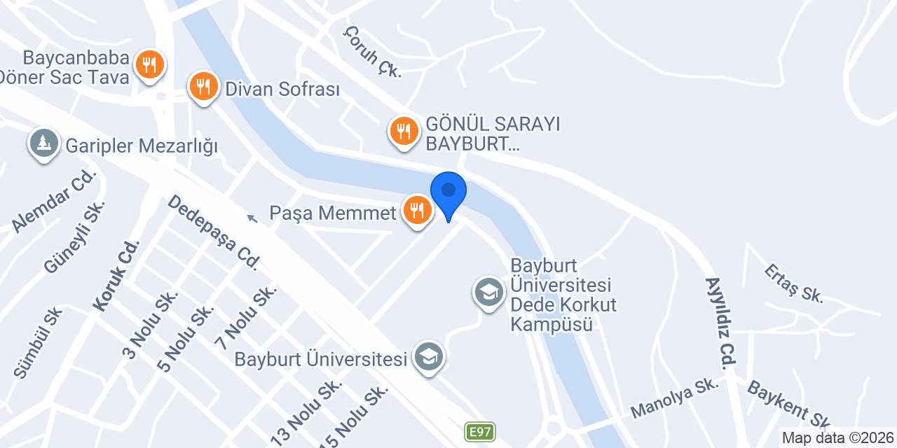 Aksaçlı kokoreç konumu
