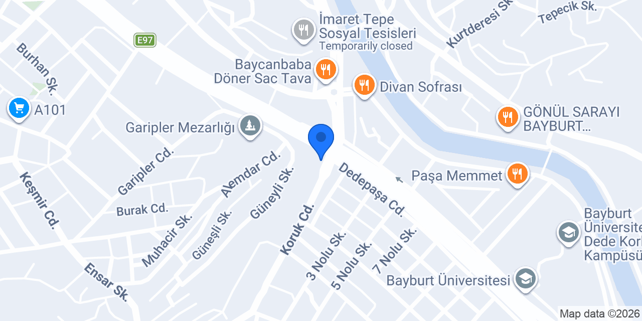 Gaziantep Baklavacısı konumu