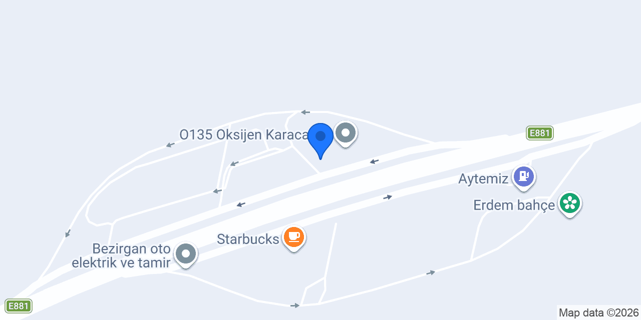Kahve Dünyası Algötür - Oksijen 135-A Karacabey konumu