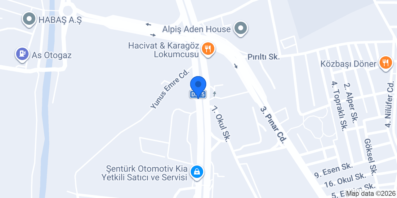 Kumluk Mercan Restaurant konumu
