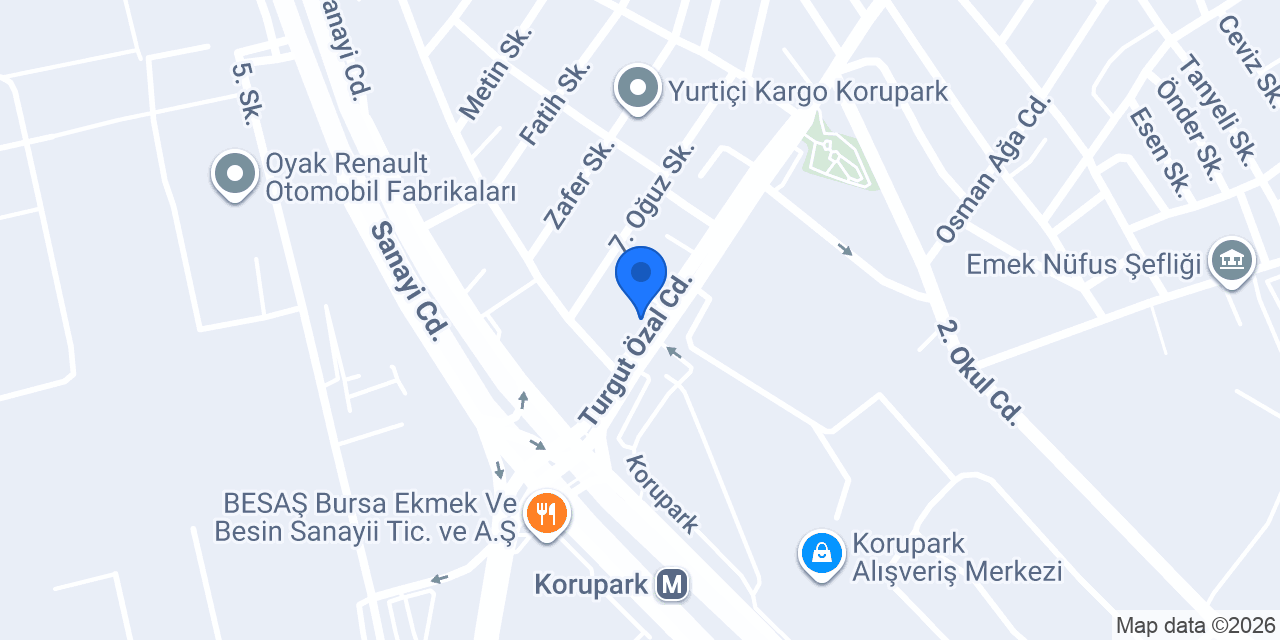 Eczane Müjgan konumu