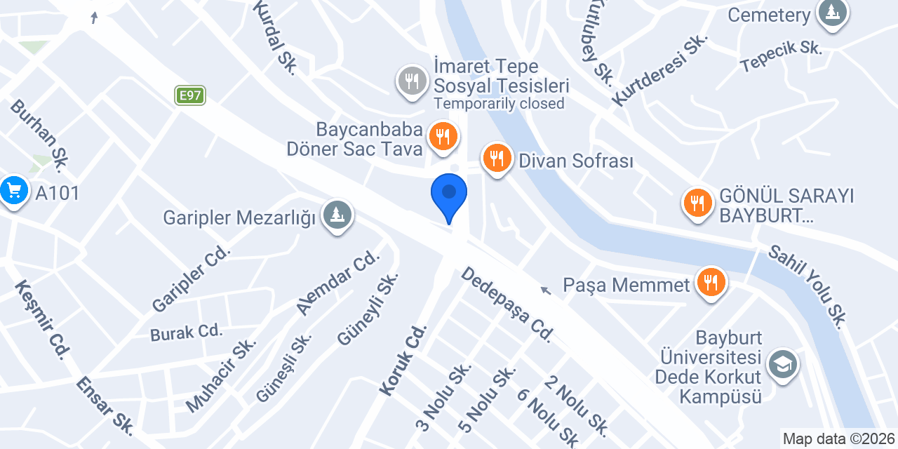 Sanayi Taksi konumu