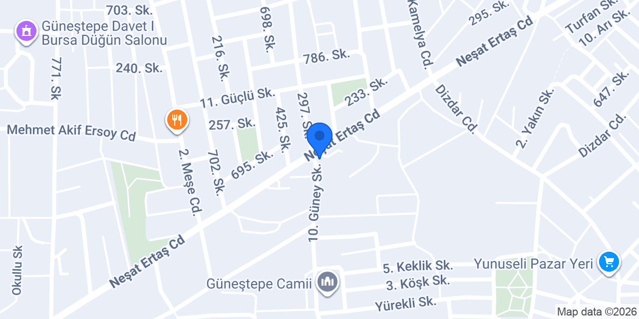 ONBAŞILAR İNŞAAT LTD. ŞTi. konumu