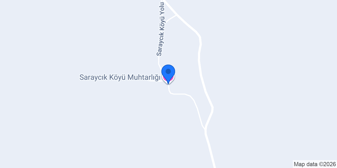 Saraycık Köyü Muhtarlığı konumu