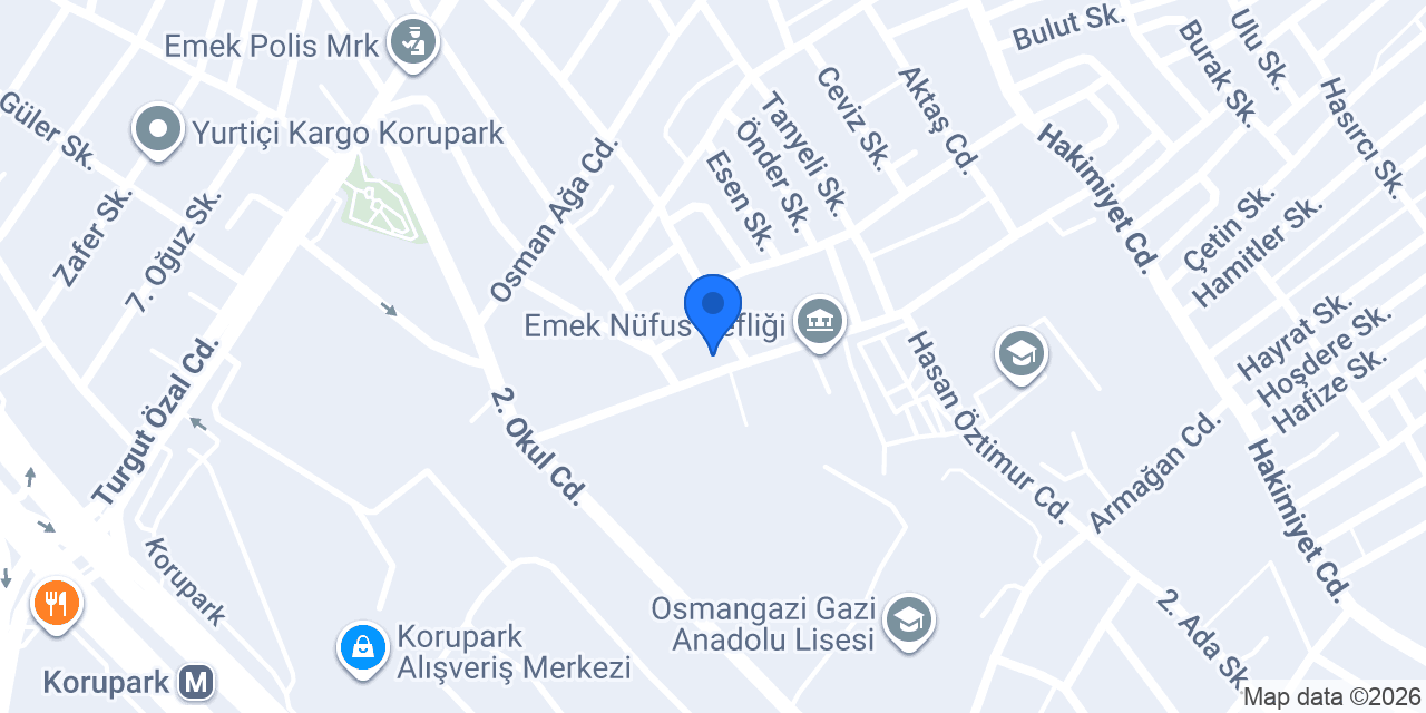 Acr Sarp Market Tekel konumu