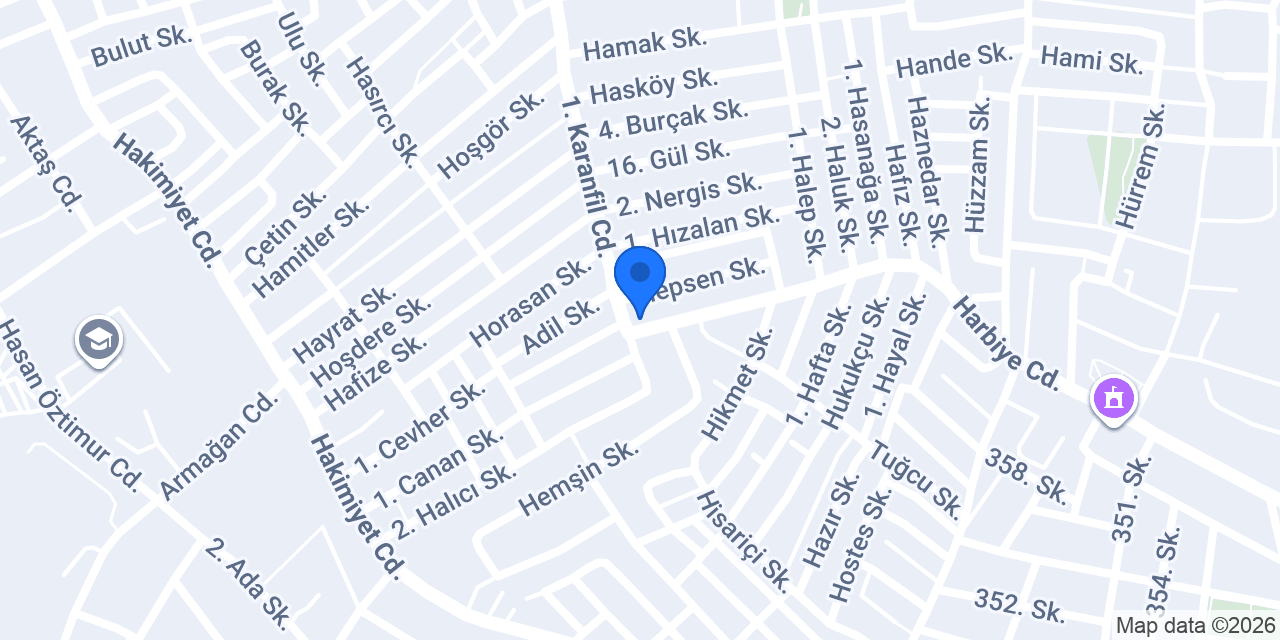 Yükseller Ltd. Şti. konumu