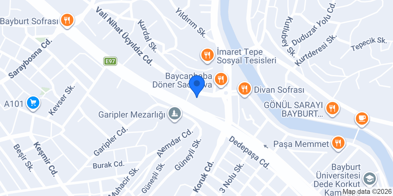 Bayburt Final Kurs konumu