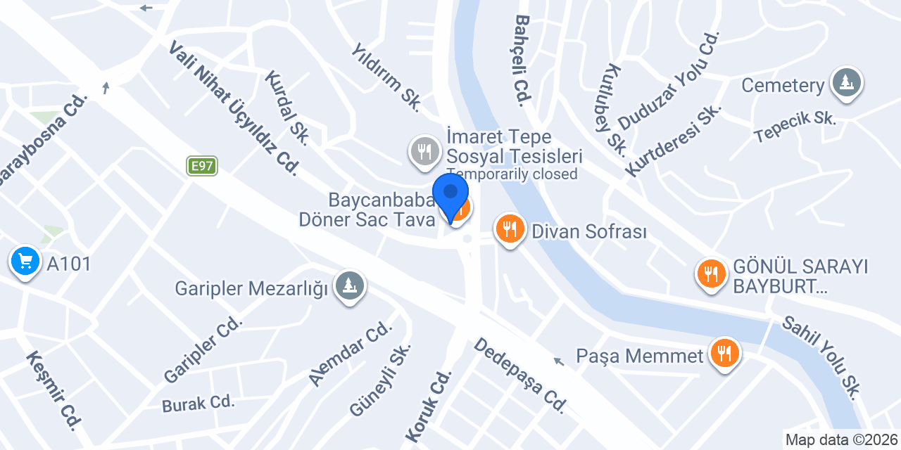 Baycanbaba Döner Sac Tava konumu