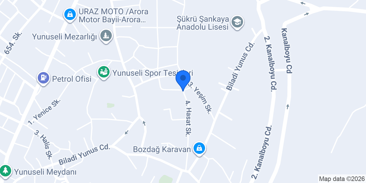 Kandemir Tesisat konumu