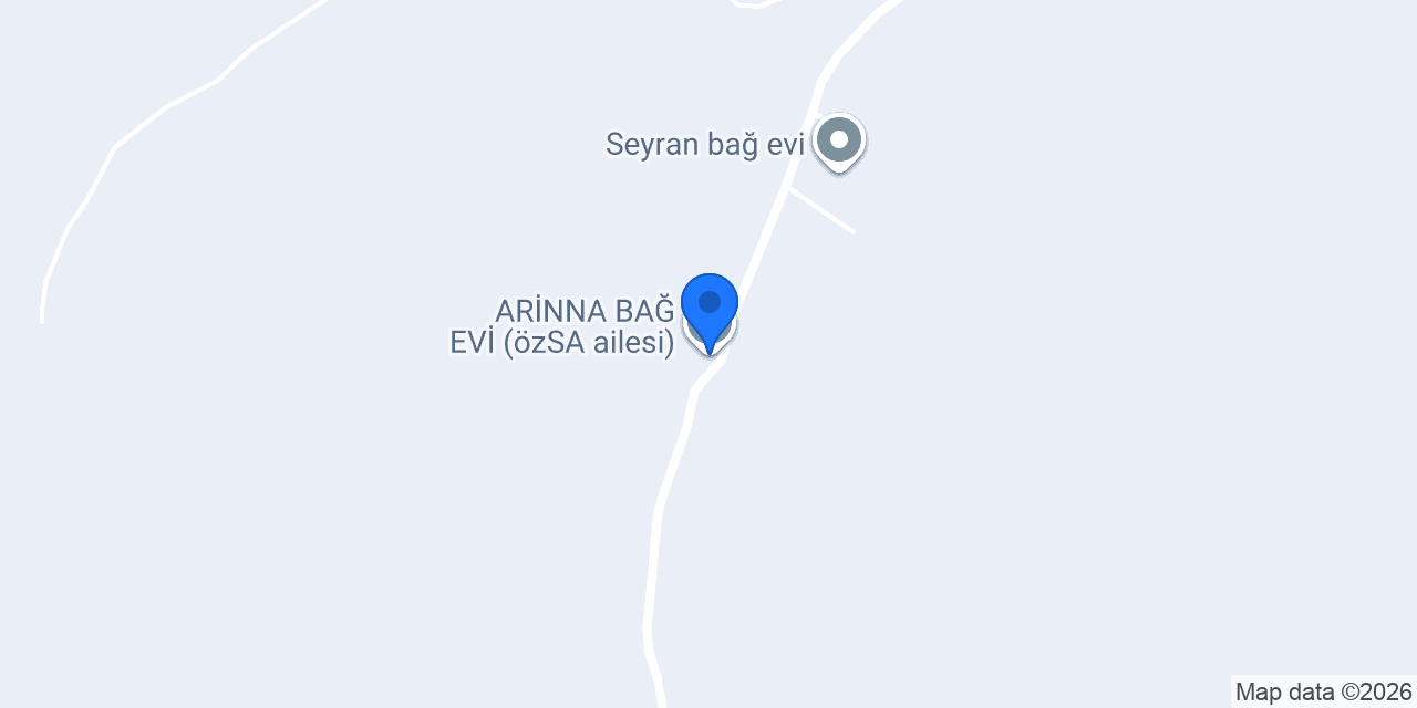 ARİNNA BAĞ EVİ (özSA ailesi) konumu