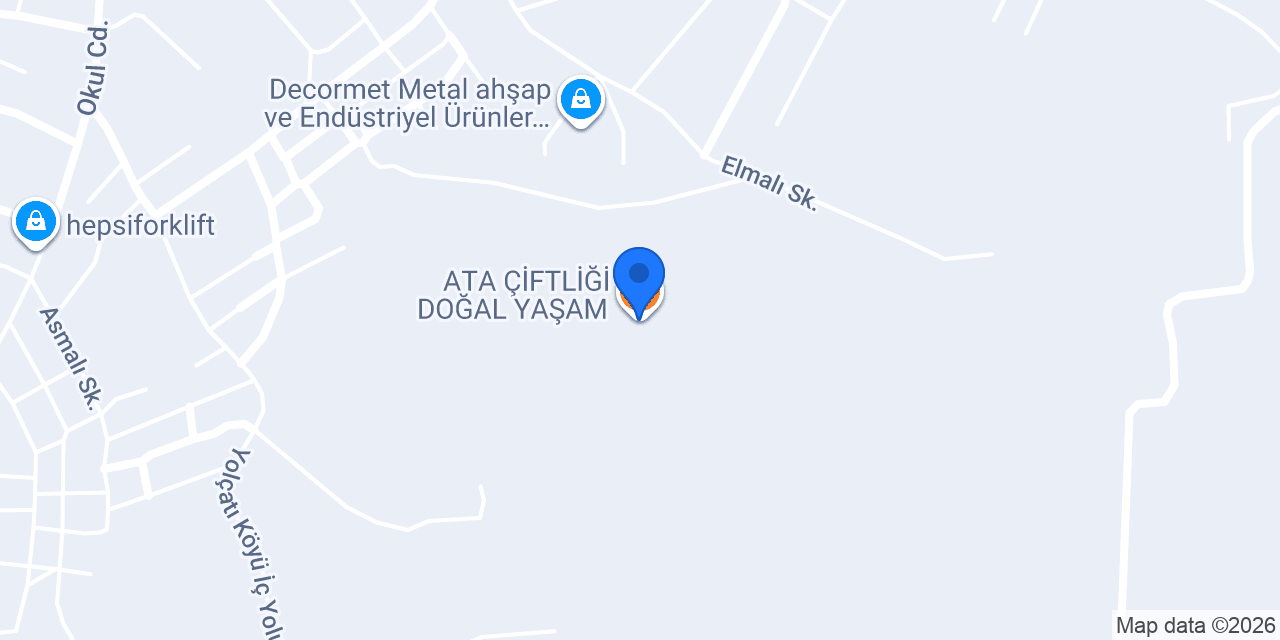 ATA ÇİFTLİĞİ DOĞAL YAŞAM konumu