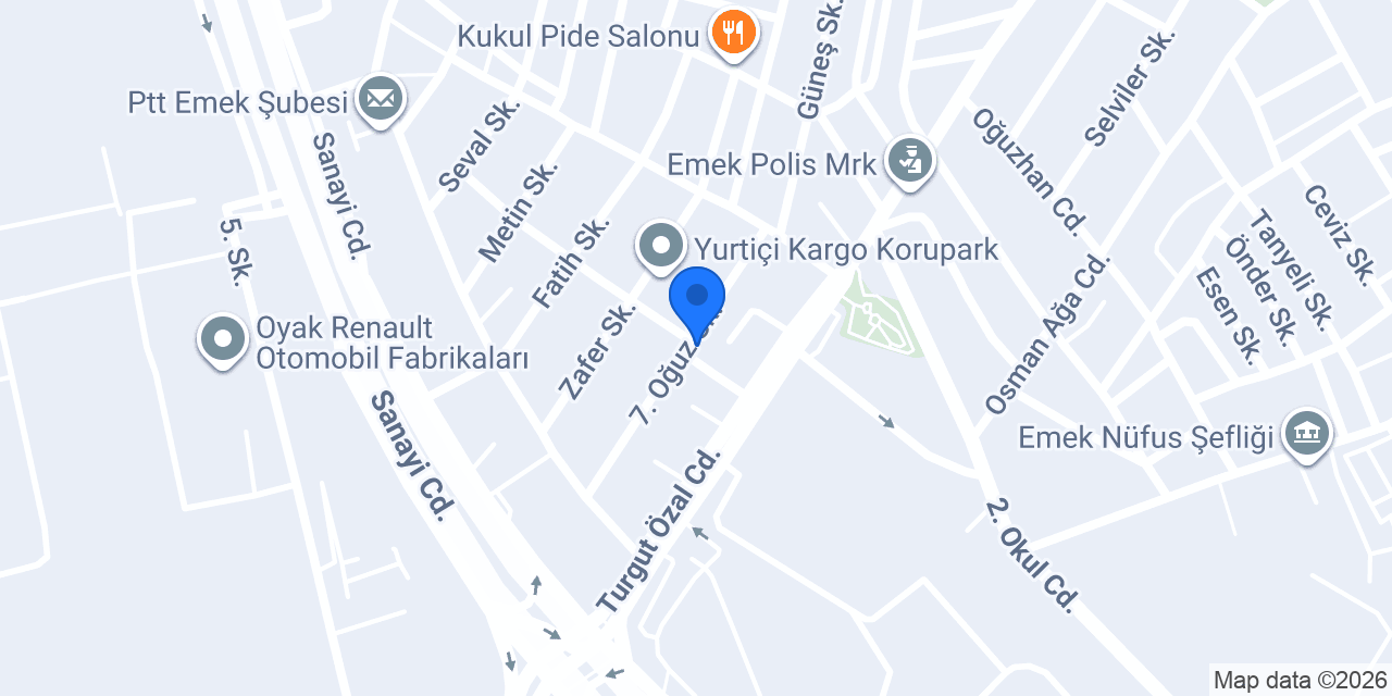 Eczane Ayhan konumu