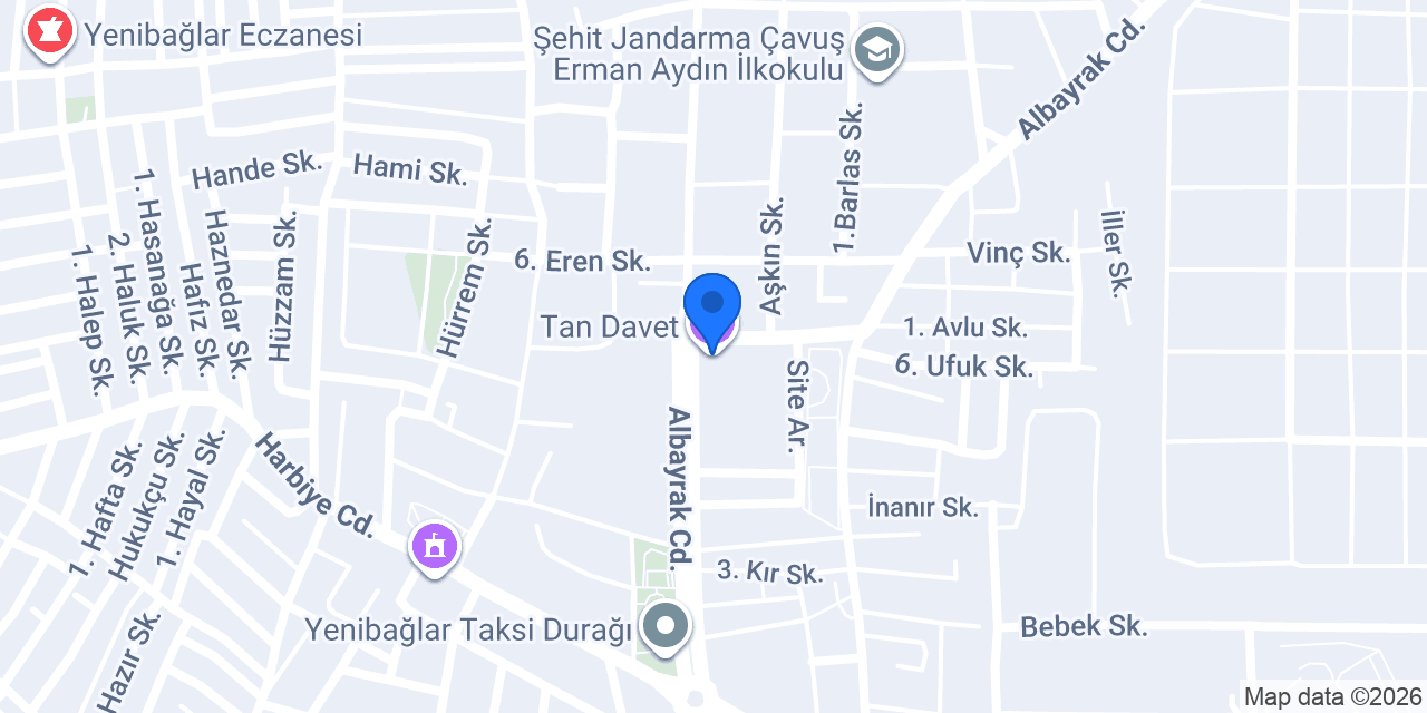 Tan Davet konumu