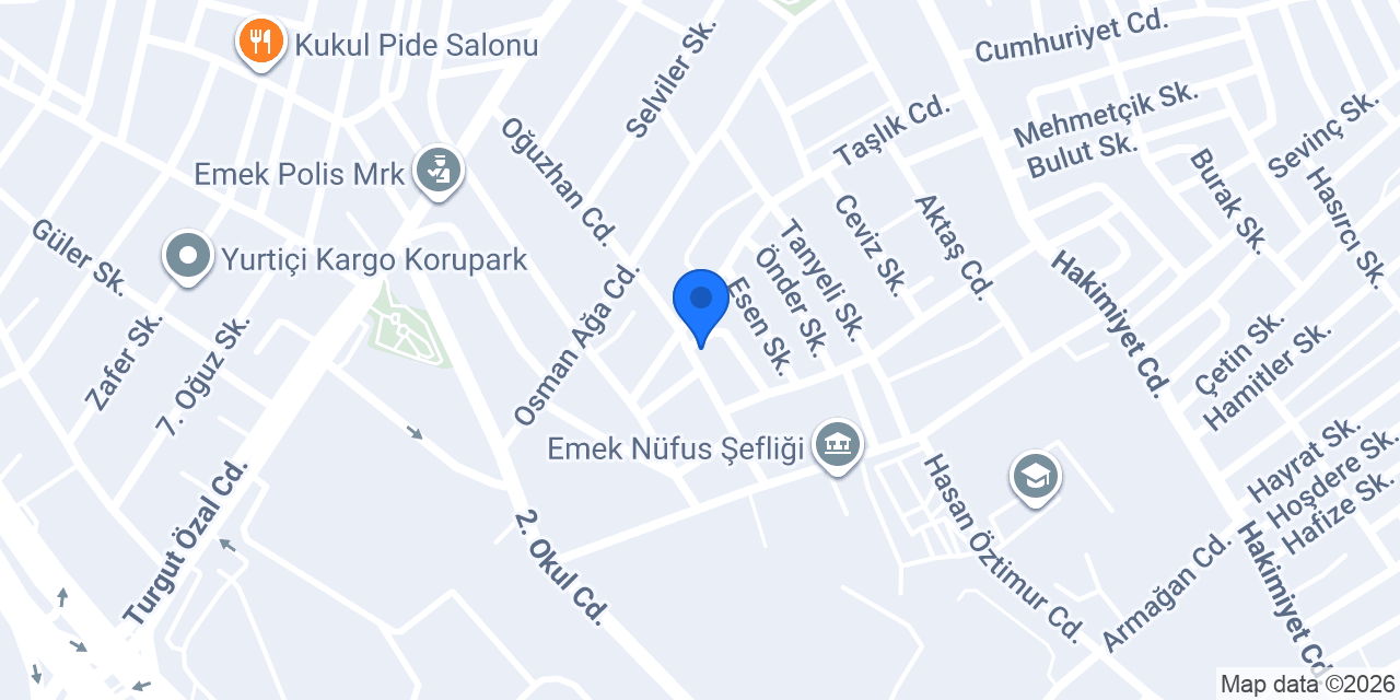 Ali Bakgör Aile Sağlığı Merkezi konumu