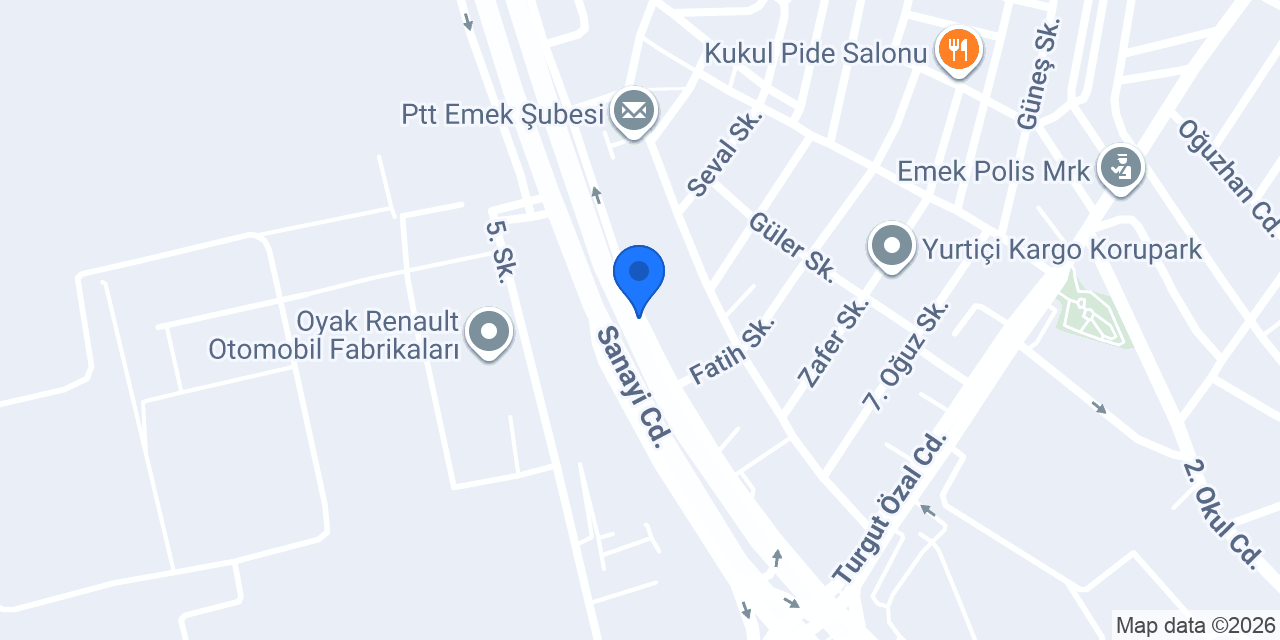 Diş Kliniği Seda - Ali KARAHANOĞLU konumu