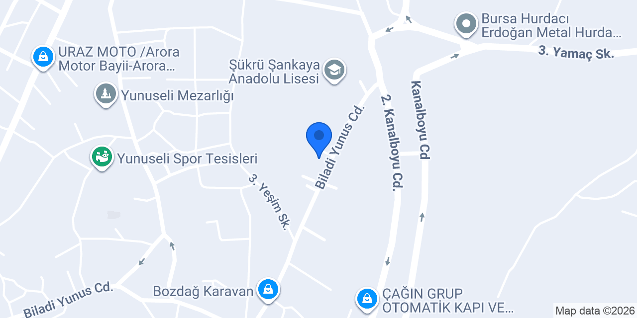 AKAŞ ASFALT konumu