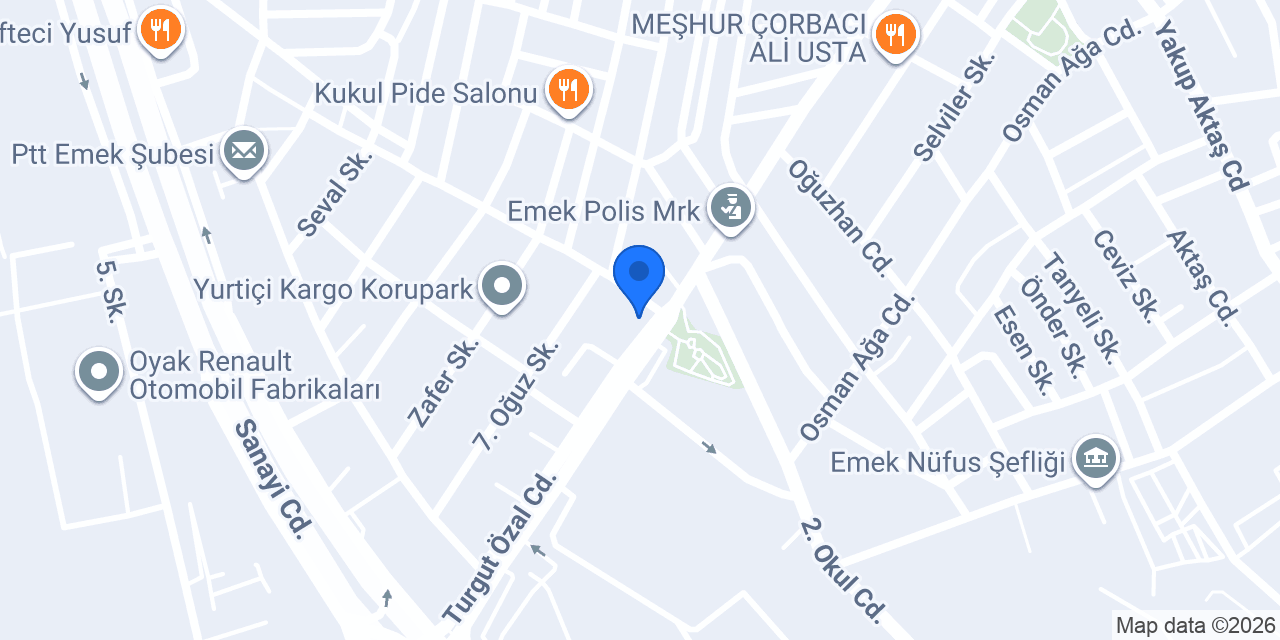 Emek Seyhanlar Ekspress konumu