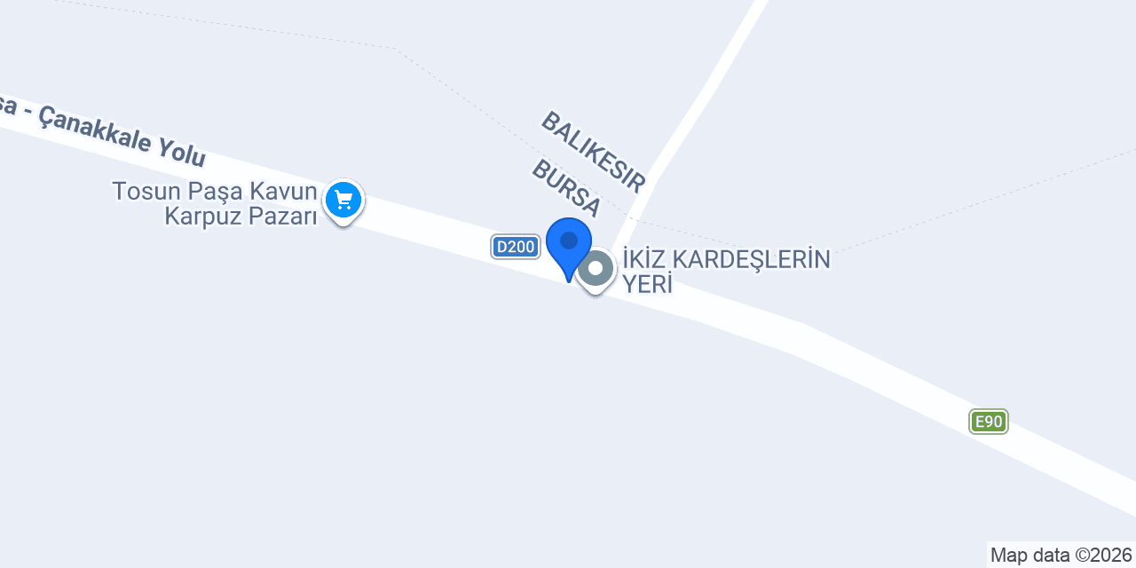 İkiz Kardeşlerin Yeri konumu